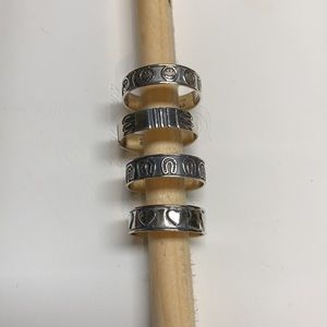 •MEXICO 925 Silver Rings-sets